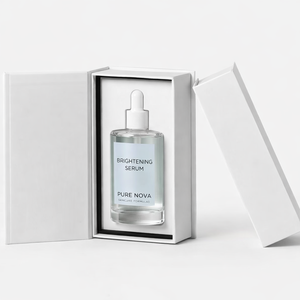 Boîte à tiroir rigide en carton recyclé personnalisée pour cosmétiques, avec insert pour sérum et crème, coffret cadeau, logo personnalisé imprimé, fabricant - Product Image 6