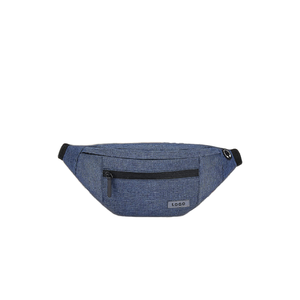 Sac banane bandoulière pour homme en polyester, étanche avec fermeture éclair, pochettes pour téléphones portables, sac de taille pour la course - Product Image 2
