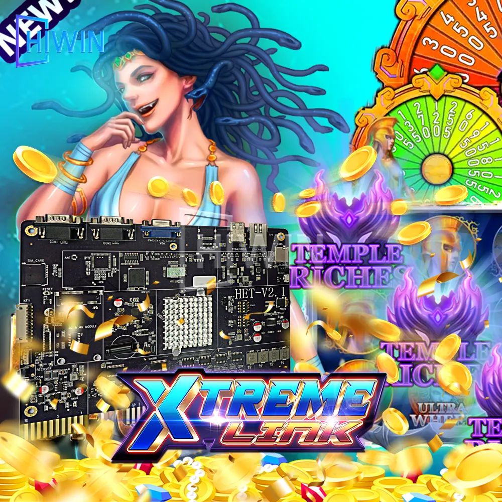 Xtreme link 5 in 1 giochi di abilità arcade multi game board pcb 2023 club game room cabinet skill machine