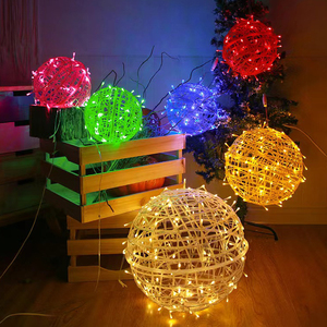 Ngoài trời không thấm nước IP65 LED mây bóng ánh sáng treo nho bóng đèn cho cây trang trí lễ hội Giáng sinh bầu không khí chiếu sáng - Product Image 2