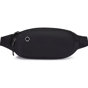 Sac banane de sport d'extérieur en tissu Oxford, personnalisable, confortable, unisexe, avec trou pour écouteurs, pour voyage et rangement d'argent - Product Image 3