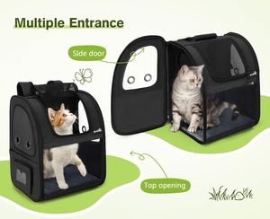 Sac de transport pour animaux de compagnie, pliable, respirant, tendance, approuvé par les compagnies aériennes, pour chiens et chats, échantillon gratuit - Product Image 6