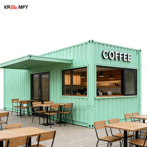 รถขายอาหารเคลื่อนที่แบบมืออาชีพ ร้านอาหารคอนเทนเนอร์ คาเฟ่ บาร์ รถพ่วงขายอาหารจานด่วน รถเข็นครัว - Product Image 1