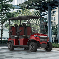 Chariot de Golf Électrique 5000W sous Marque Privée pour Adultes, Trottinette pour Voiture, Chariot, Moto avec Batterie 48V 4 Places, Certifié DOT