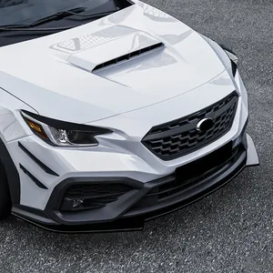 สำหรับ WRX STI VB ปี 2022 2023 2024 2025 ชุดแต่งกันชนหน้า สปอยเลอร์ ดิฟฟิวเซอร์ ฝาครอบ ครอบกันชน ชุดแต่งตัวถังรถยนต์ - Product Image 4