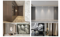 Paneles Decorativos de Madera de Bambú Estilo Clásico Wayon, Revestimiento de Pared de Fibra de Madera de Lujo para Hoteles, Decoración para Sala de Estar y Baño