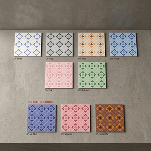 Carreaux de sol émaillés rustiques rectifiés brillants en céramique imprimés à jet d'encre 12x12 à 400x400 300x300mm 16x16 30x30 40x40 tailles - Product Image 4