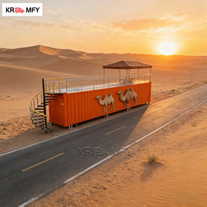 Outdoor Expandable Industrial Shipping Container Restaurant with Kitchen Bar - Product Image 5