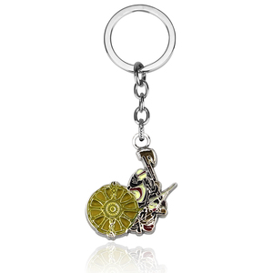 <span class=keywords><strong>God</strong></span> <span class=keywords><strong>of</strong></span> <span class=keywords><strong>War</strong></span> 4 Kratos Léviathan Axe Porte-clés Métal Arme Porte-clés Chaîne Pendentif Hommes Femmes Bijoux De Mode - Product Image 4