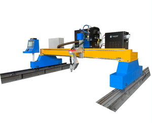 Плазменный портальный станок Camel CNC <span class=keywords><strong>CA</strong></span>-2080 2000*8000 мм с высокоскоростной режущей головкой - Product Image 1