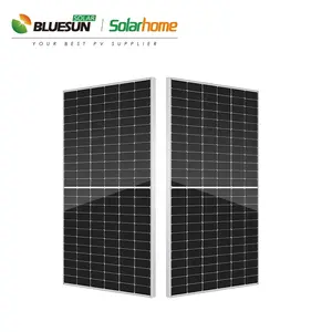 USA Stock BLUESUN 450W 450Watt 460W pannello solare Mono bifacciale per sistema di energia solare Pick Up il giorno del pagamento