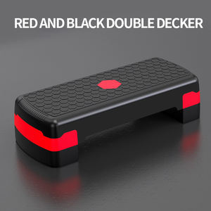 वयस्क योग फिटनेस को आकार देने एरोबिक पेडल समायोज्य दो परत खेल एरोबिक कदम फिटनेस पेडल - Product Image 4