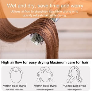 Hair Care and Styling Appliances <b>7</b> in 1 Hair Styler Hair Dryer Brush Hot air Brush Dryer Brush Curling <b>Iron</b> - Product Image 4
