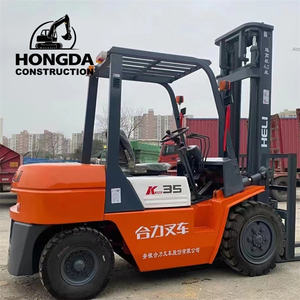 Heli nouveau chariot élévateur diesel motorisé capacité de 1.5 à 10 tonnes cabine en verre à godet de 8 tonnes pour terrain accidenté noyau comprend un moteur moteur - Product Image 5