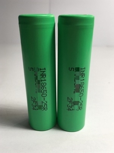 25RM 25R INR18650 SDI อัตราการปล่อย20A 3.7V 2500mAh แบตเตอรี่ลิเธียมไอออนอุปกรณ์อิเล็กทรอนิกส์สำหรับผู้บริโภค - Product Image 3