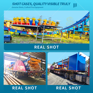 Set Completo di Attrazioni <span class=keywords><strong>UFO</strong></span> Volanti per Interni ed Esterni, Investimento Redditizio, Attrezzatura per Parchi Divertimento Compatta ed Economica - Product Image 5