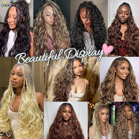 Extensions de cheveux en vrac Futura Fiber Body Wave pour tressage, cheveux synthétiques Boy Wave sans trame pour tresses bohèmes