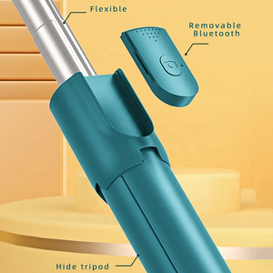 Tốt Nhất Sản Phẩm Bán Chạy 2025 <span class=keywords><strong>New</strong></span> Arrivals <span class=keywords><strong>Tripod</strong></span> Mini Selfi Stick Điện Thoại Gimbal Stabilizer Di Động Màu Xanh Răng Ảnh Tự Sướng Stick Cho Điện Thoại - Product Image 3