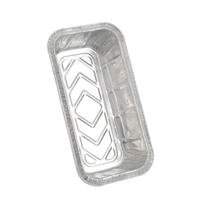 Contenedor Rectangular de Papel de Aluminio Desechable con Tapas de Papel/Plástico, Precio de Fábrica, Contenedor de Papel de Aluminio para Llevar - Product Image 3