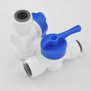 Vanne à boisseau sphérique à 3 points pour purificateur d'eau, raccord rapide 3/4 po pour usage domestique, cuisine et commercial - Product Image 3
