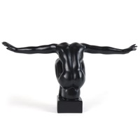 Figurines grecques abstraites personnalisées, sculpture en polyrésine, objets décoratifs pour la décoration minimaliste de la maison, cadeaux d'affaires