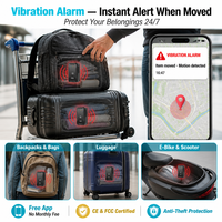 G68 Le plus petit traceur GPS 4G étanche Longue autonomie APP Surveillance d'activité à distance en temps réel Mini dispositif de suivi GPS personnel