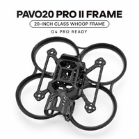Châssis de drone FPV Brushless Whoop BETAFPV Pavo20 Pro II O4 Pro 93,9 mm en fibre de carbone 33,99 g 26x26 mm FC 20 mm support caméra