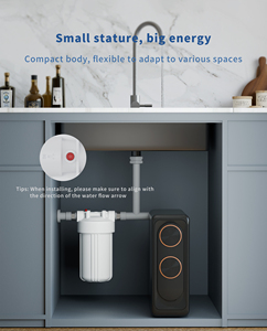 Carcasa de Nano filtro Manual azul grande de 10/20 pulgadas Sistema de purificación de agua de ósmosis inversa de fácil instalación para uso doméstico Calidad - Product Image 4