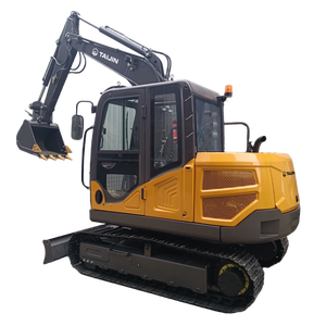 Miniexcavadora hidráulica de cadenas TAIJIN TJ65 de 6.5 toneladas para construcción y paisajismo - Product Image 1