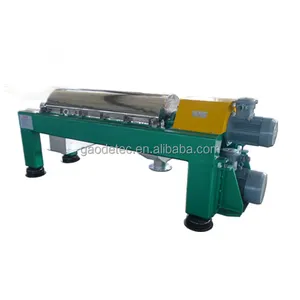 Industrial horizontal sedimentation decanter centrifuge for wastewater dewatering processing