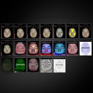 Analyseur de peau du visage, détecteur de visage 3D, nouveau modèle, analyseur de peau du visage, scanner, appareil d'esthétique en 17 langues - Product Image 4