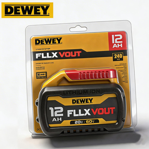 Hot Selling Dewal DCB612 12Ah Battery with Convertible <strong>Voltage</strong> Design for High <strong>Low</strong> Power <strong>Tool</strong> Application Industrial Battery - Product Image 1