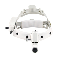 Lampe frontale chirurgicale LED 5W ENT, sans fil, avec bandeau, équipement dentaire