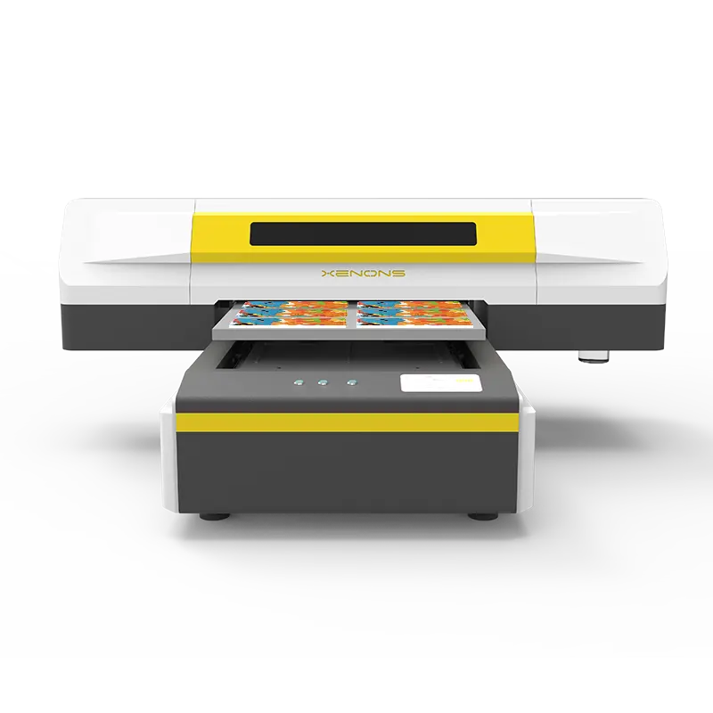 6090 Flachbett-UV-Drucker 3D-Tintenstrahl digital Allzweck-PET-Folie A1/A2/A3 DTF 3060 9060 2513 Druckmaschine CMYK weiß verschwinden