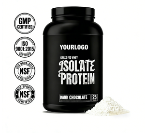 Isolat de protéines de lactosérum pur en poudre 100% naturel - Absorption rapide, faible teneur en lactose pour <span class=keywords><strong>le</strong></span> soutien musculaire, complément nutritionnel pour adultes - Product Image 4