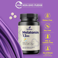 Capsules de mélatonine naturelle à prix avantageux, poudre de mélatonine 5 mg, mélatonine en gros