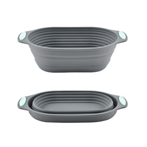 Vente en gros de paniers à levain pliables en silicone personnalisés Outils de cuisson et moules pour la cuisson de gâteaux - Product Image 3