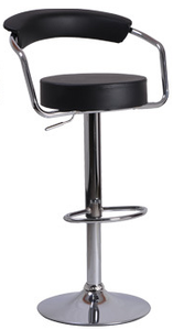 Tabourets hauts pivotants modernes en cuir <span class=keywords><strong>chaise</strong></span> <span class=keywords><strong>de</strong></span> <span class=keywords><strong>bar</strong></span> <span class=keywords><strong>de</strong></span> <span class=keywords><strong>cuisine</strong></span> pivotante à hauteur réglable - Product Image 3