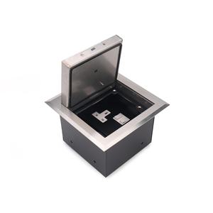 Caja de Suelo Elevada Impermeable con Enchufe Oculto y Tapa Abatible para Uso Residencial - Product Image 1