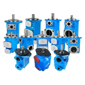 Vickers neue hydraulische Vane-Pumpe 20 V 25 V 35 V 45 V 2520 V 3520 V 3525 V 4520 V 4525 V 4535 V Doppel-Feststand-Vane-Pumpe arbeitet