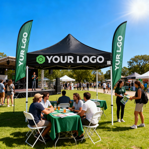 Tentes Extérieures Personnalisées Sunshine pour la Publicité et les Stands de Salons Professionnels, Tentes de Stand Portables en Alliage d'Aluminium pour Expositions - Product Image 4