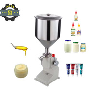 JIAHE-A03 Entonnoir semi-automatique de qualité alimentaire pour liquides épais, produits chimiques, cosmétiques 5-50ml 10-100ml – Embouteillage haute précision