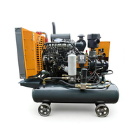 Compresseur d'air diesel portable LGCY-5/8, type à vis, 0,8 MPa, pour applications industrielles et minières