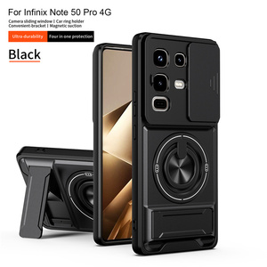 <span class=keywords><strong>Coque</strong></span> de téléphone multifonctionnelle Lichicase avec chargement sans fil et fenêtre coulissante pour Infinix <span class=keywords><strong>Note</strong></span> 60 60 Pro Edge - Product Image 1