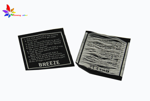 Etiquetas de Ropa Personalizadas de Alta Calidad, Lavables, Etiquetas de Embalaje Plegadas al Centro con Diseño Gratuito - Product Image 5