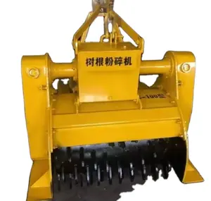 Good Quality Agricultural machinery ractor large tree root crusher