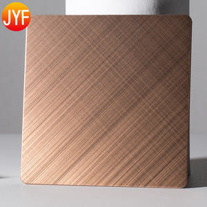 Paneles de Pared para Hotel EL072, Láminas Decorativas con Acabado Cepillado, Lámina de Acero Inoxidable para el Hogar 304 316, Placa de Acero Inoxidable para Techo - Product Image 6