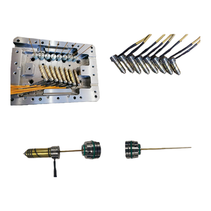 Moule d'injection plastique personnalisé pour couvercles à clapet, moule multi-cavités haute vitesse pour bouchons, outillage de fermeture pour flacons cosmétiques, à canal froid - Product Image 5