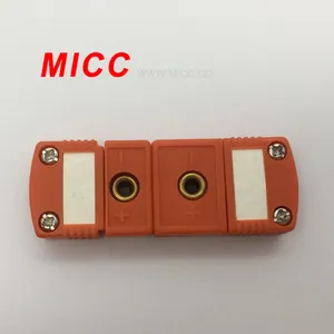 MICC a basso costo N tipo lega di compensazione Nicrosil & Nisil utilizzato in Omega termocoppia Mini connettore OM-MC- N-M/F