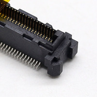 Gran oferta conector impermeable sin tornillos espaciado 0,5 altura 6,0mm posiciones 80 ~ 220P cable a placa hembra conector de placa a placa